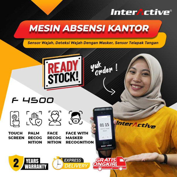 Mesin absensi wajah murah