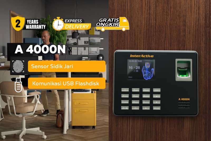 Mesin Sidik Jari A4000 N, Mesin Sidik Jari Absensi A4000 N Surabaya