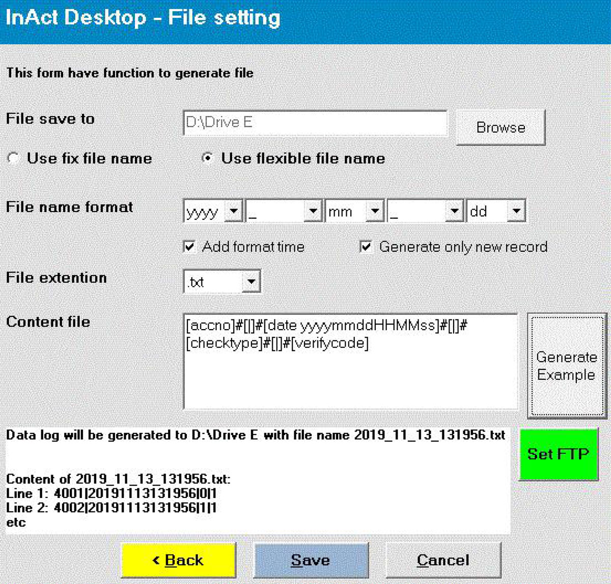 Software yang menghubungkan device Fingerprint dengan Software HRIS InterActive InAct
