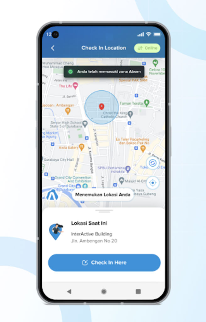 Aplikasi yang menghubungkan device InterActive Fingerprint dengan Software HRIS InterActive InAct