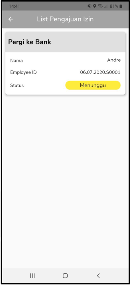 Fitur InTrax - InterActive Time Attendance Tracking System