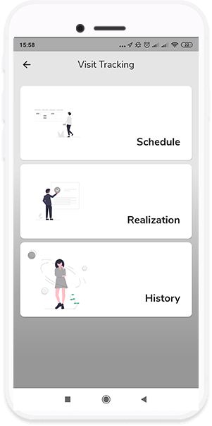 fitur InTrax Visit Tracking