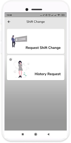 fitur InTrax Perubahan Shift