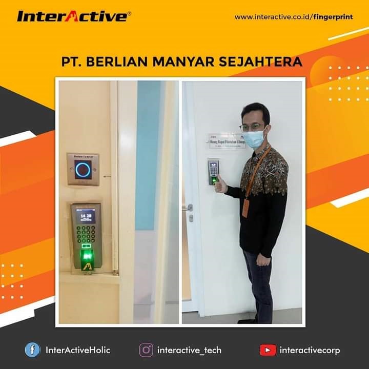 Klien InterActive fingerprint PT. Berlian Manyar Sejahtera