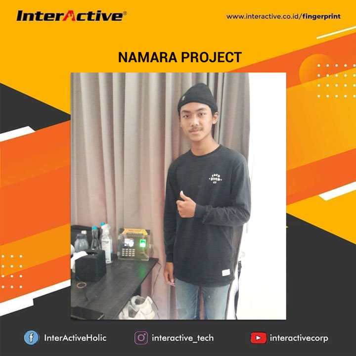 Klien InterActive fingerprint Namara Project