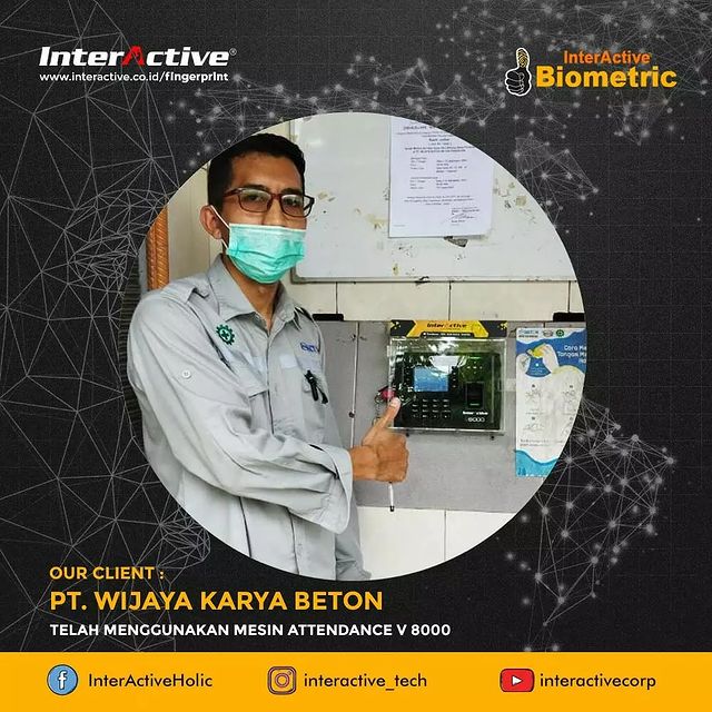 Klien InterActive fingerprint PT. WIKA KARYA BETON