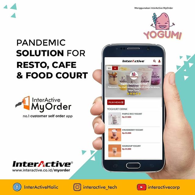 Klien InterActive, myorder,Yogumi, InterActive MyOrder