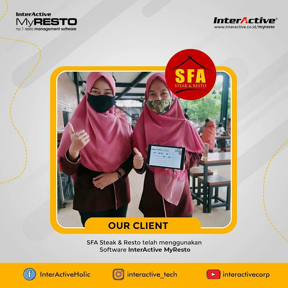Klien InterActive MyResto Bisnis SFA Steak Solo