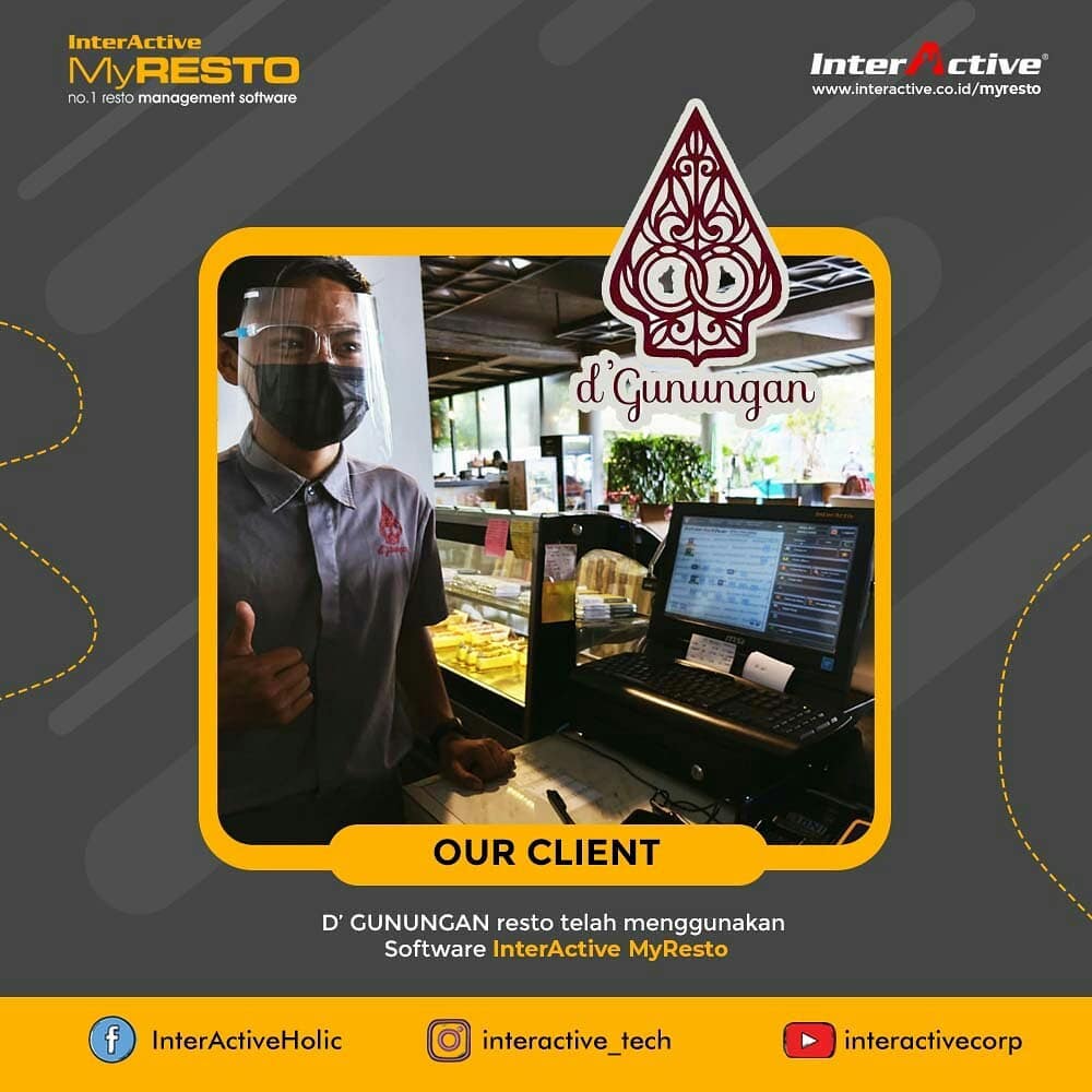 Klien InterActive MyResto Bisnis D'GUNUNGAN