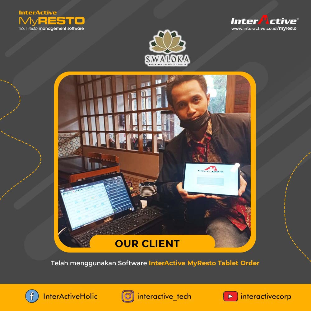 Klien InterActive MyResto Bisnis Swaloka Resto