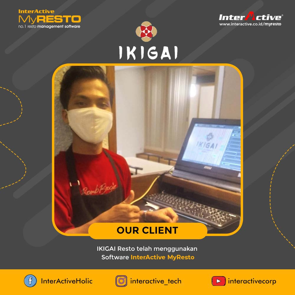 Klien InterActive MyResto Bisnis IKIGAI Resto