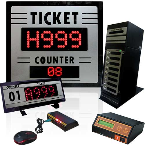 Mesin Antrian PQS PQ-89F5 InterActive