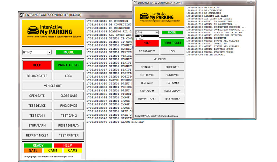 InterActive MyParking Software Parking