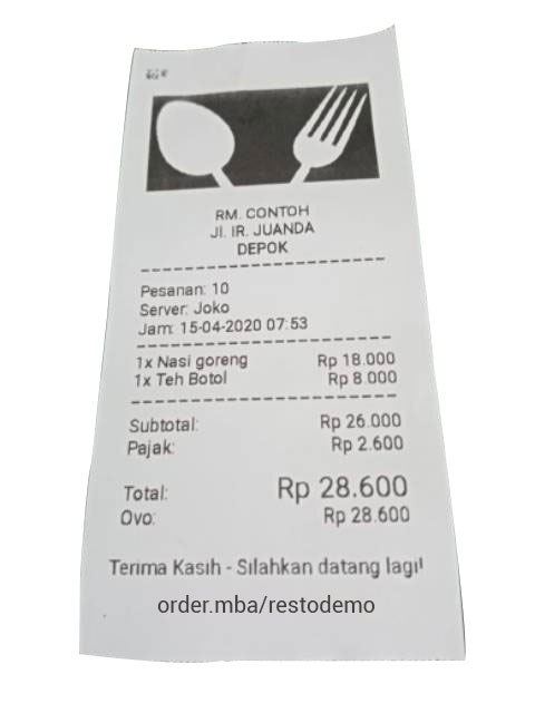 harga self order kiosk