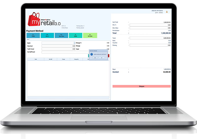 InterActive MyRetail, Software Retail, Software Bisnis, Software Bisnis Menengah