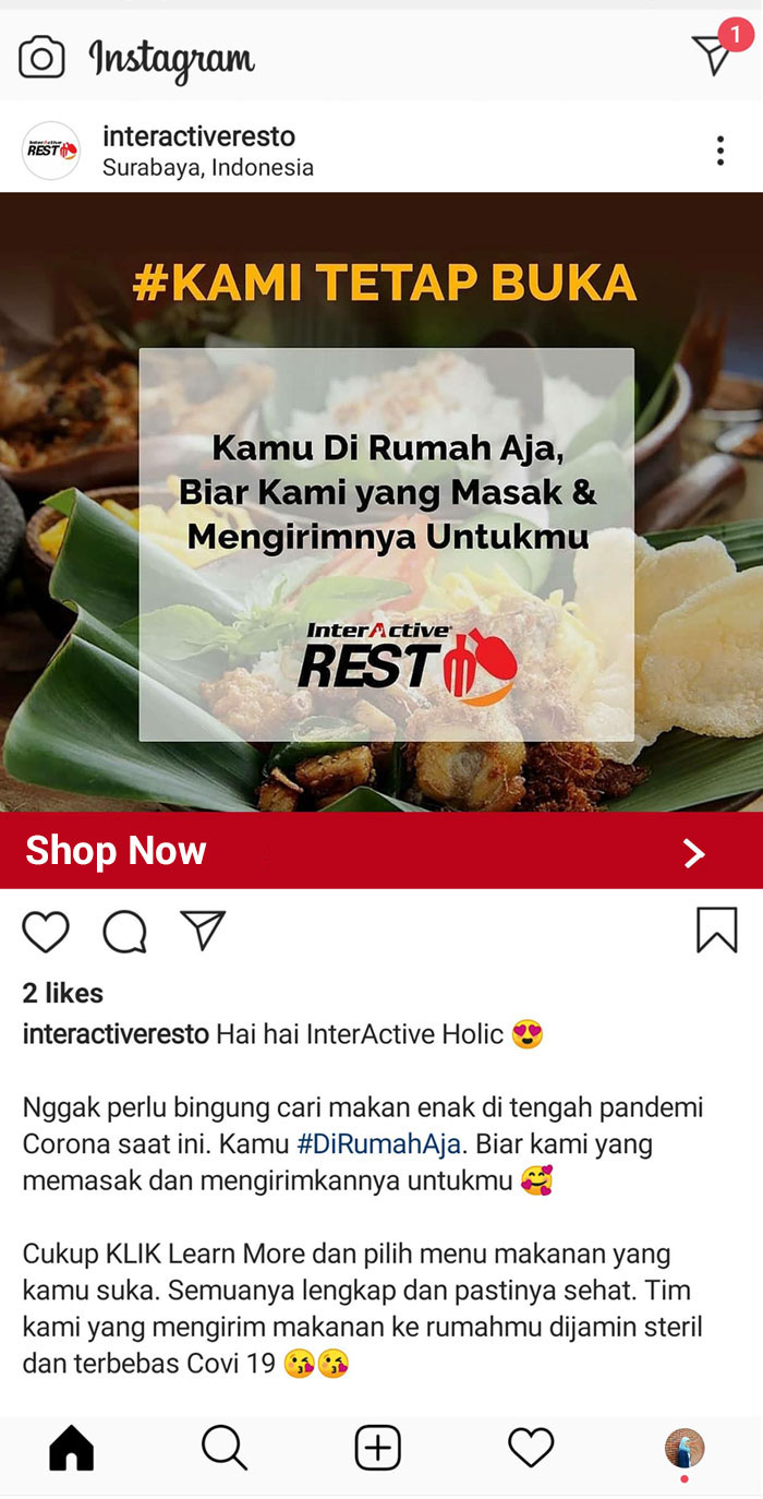 InterActive MyOrder Link