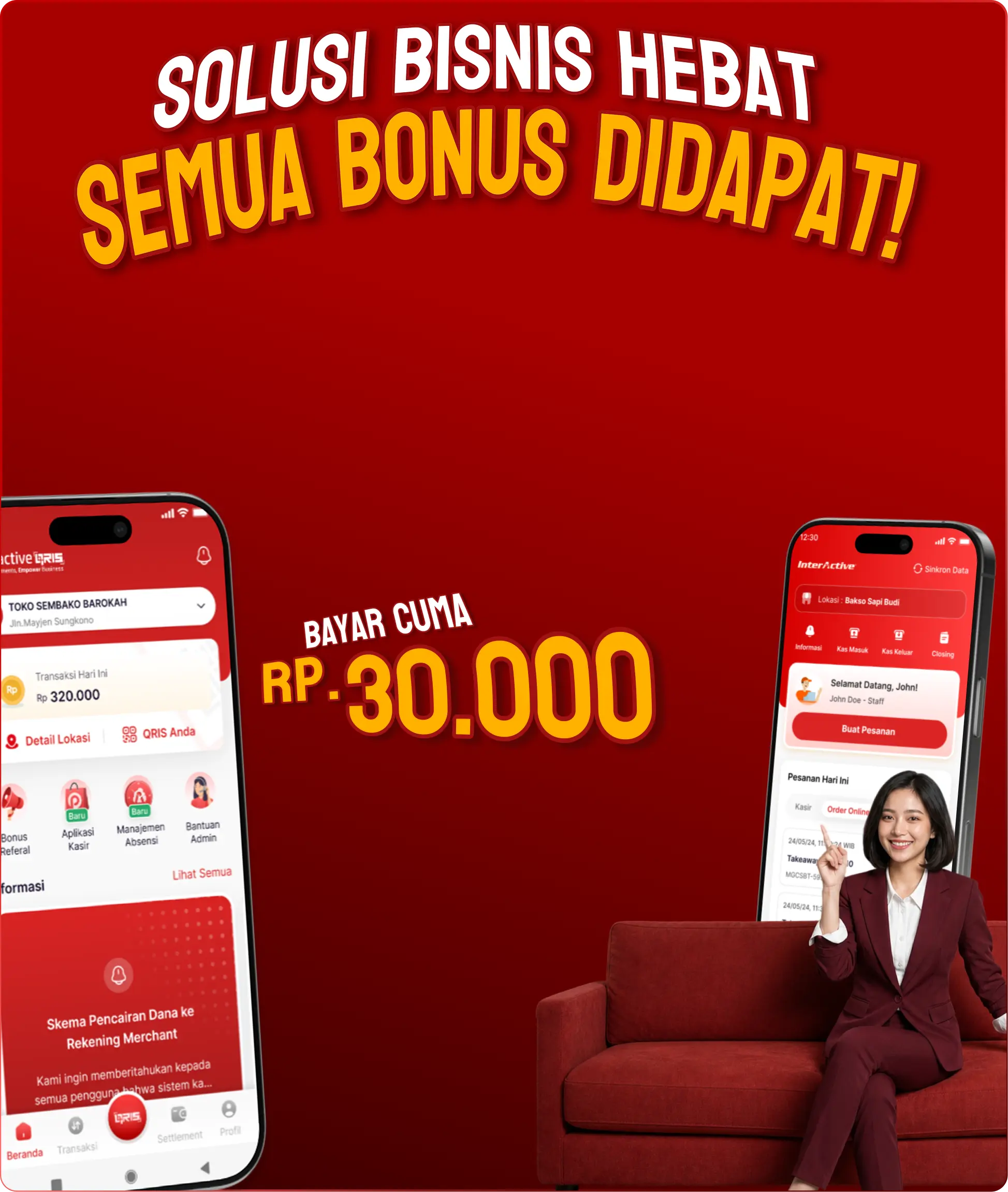 Daftar QRIS, SuperApp, InterActive QRIS